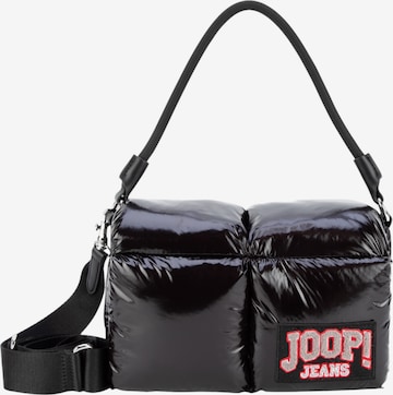 Joop Jeans - Mala de ombro 'Varsity Zora' em preto: frente