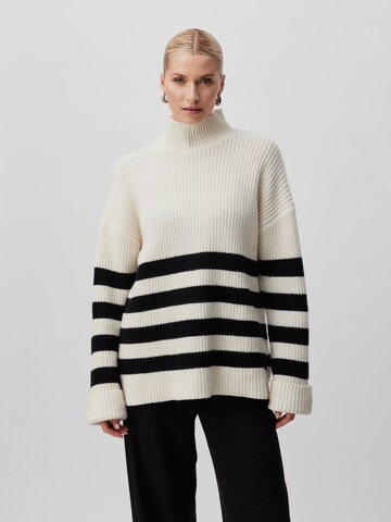 Pullover 'Luisa' di LeGer by Lena Gercke in bianco: frontale