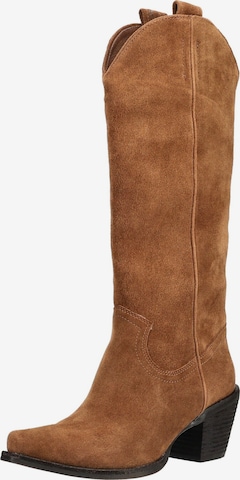 Jeffrey Campbell Cowboylaarzen in Bruin: voorkant