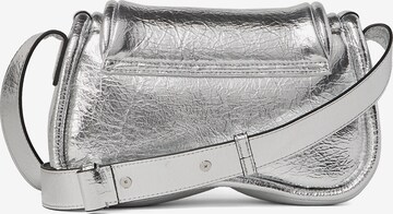 Karl Lagerfeld Taška přes rameno – stříbrná