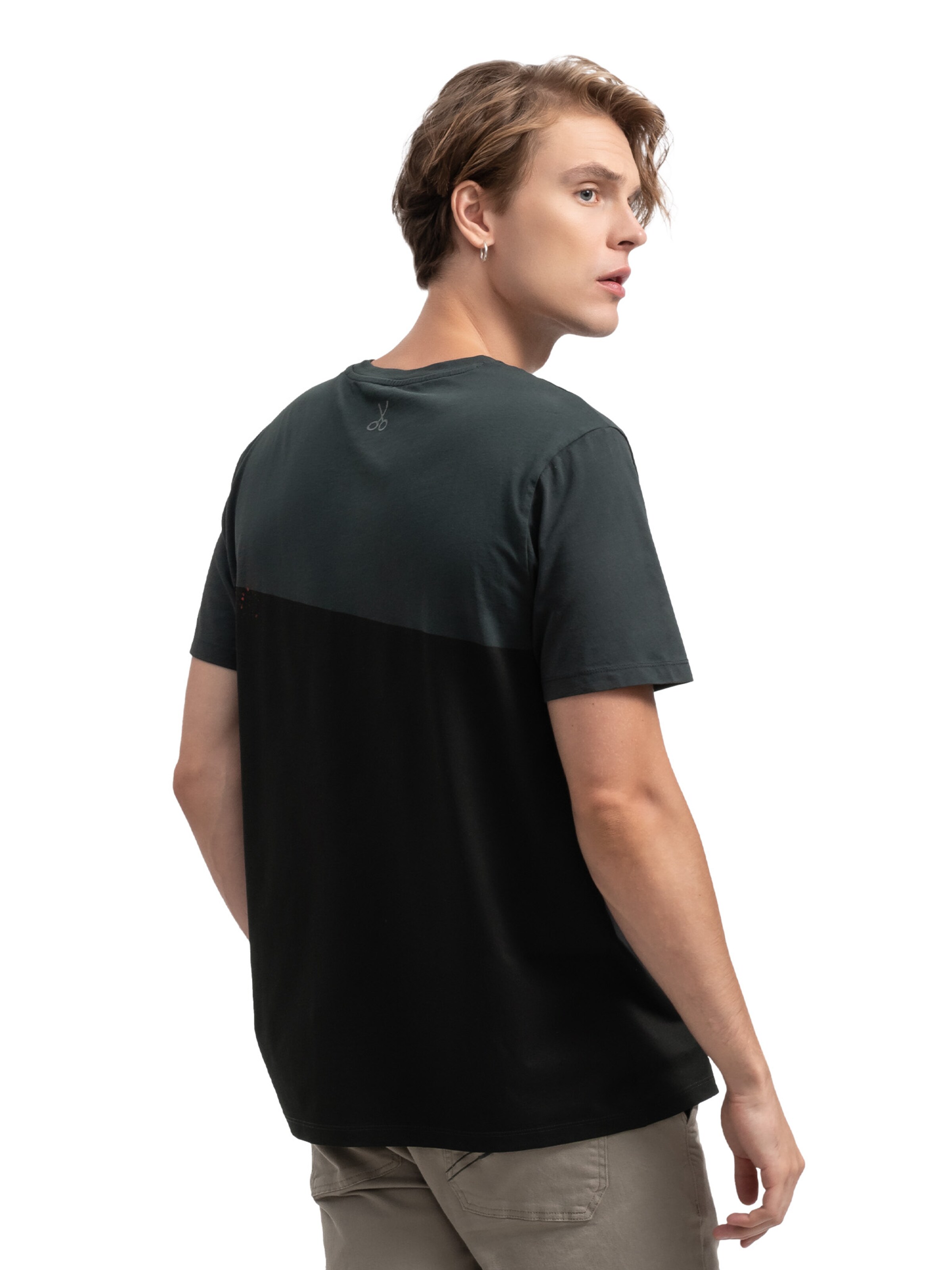 Kaft Shirt 'Burning Tire' in Blauw