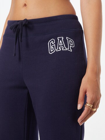 GAP Boot cut Trousers in Blue