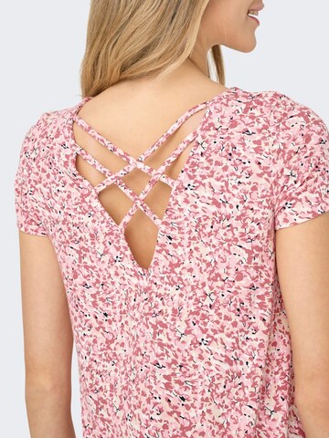 ONLY Jurk 'ONLBera' in Roze