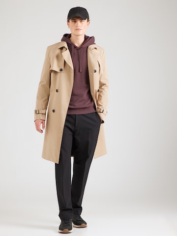 HUGO Sweatshirt 'Dapo' in Braun