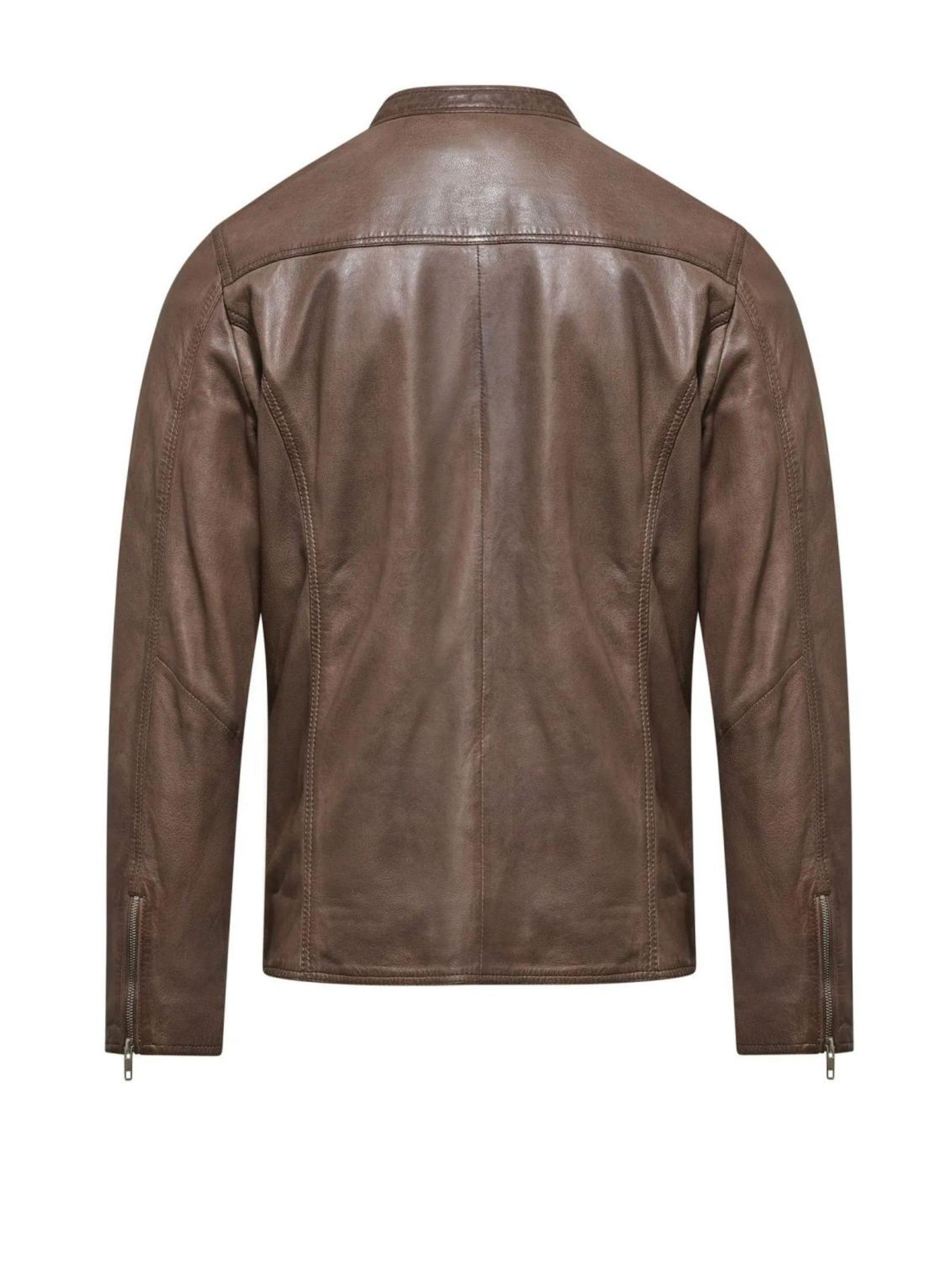 BOMBOOGIE Between-Season Jacket in Brown