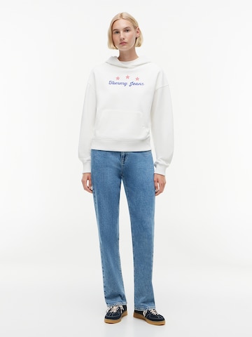 Felpa 'STAR NOVELTY' di Tommy Jeans in bianco