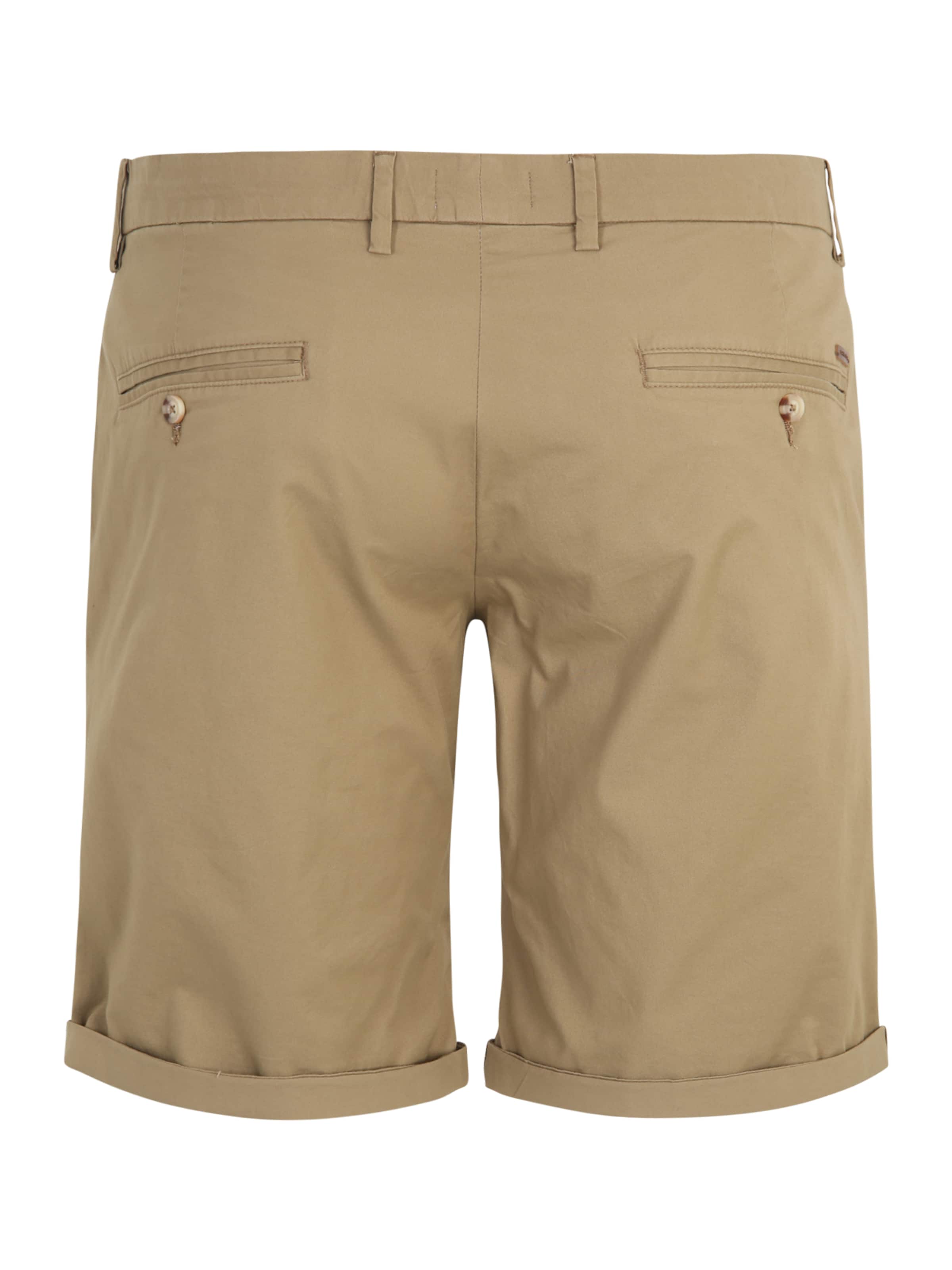 Jack & Jones Plus tavaline Chino-püksid 'MARCO SUMMER', värv beež