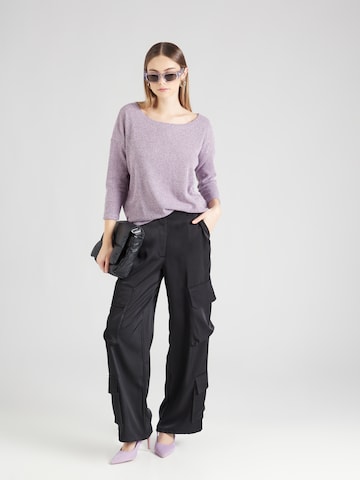 ONLY - Pullover 'ALBA' em roxo