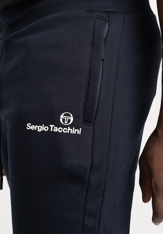 Sergio Tacchini Ozke Hlače 'Nest' | modra barva