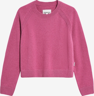 ARMEDANGELS Sweater 'DILIRIAA' in Pink: front