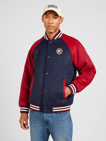 Tommy Jeans Between-season jacket in Blue: front