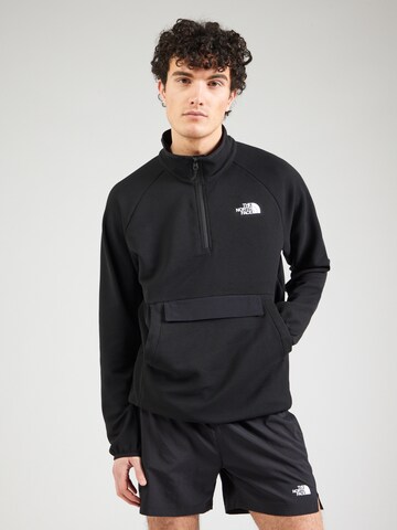 THE NORTH FACE Μπλούζα φούτερ 'KECHA' σε μαύρο: μπροστά