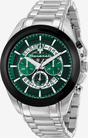 Maserati Analog Watch in Green: front