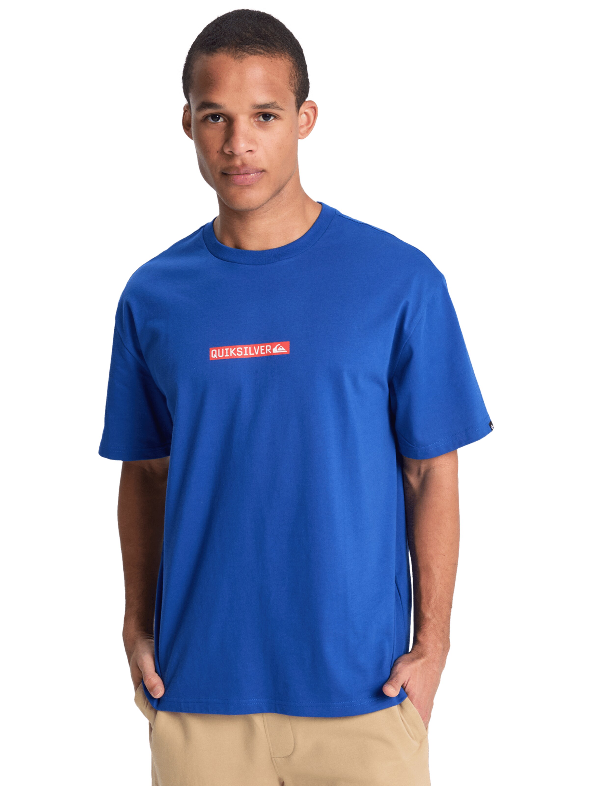 QUIKSILVER Shirt 'Dna Clicker' in Blue: front