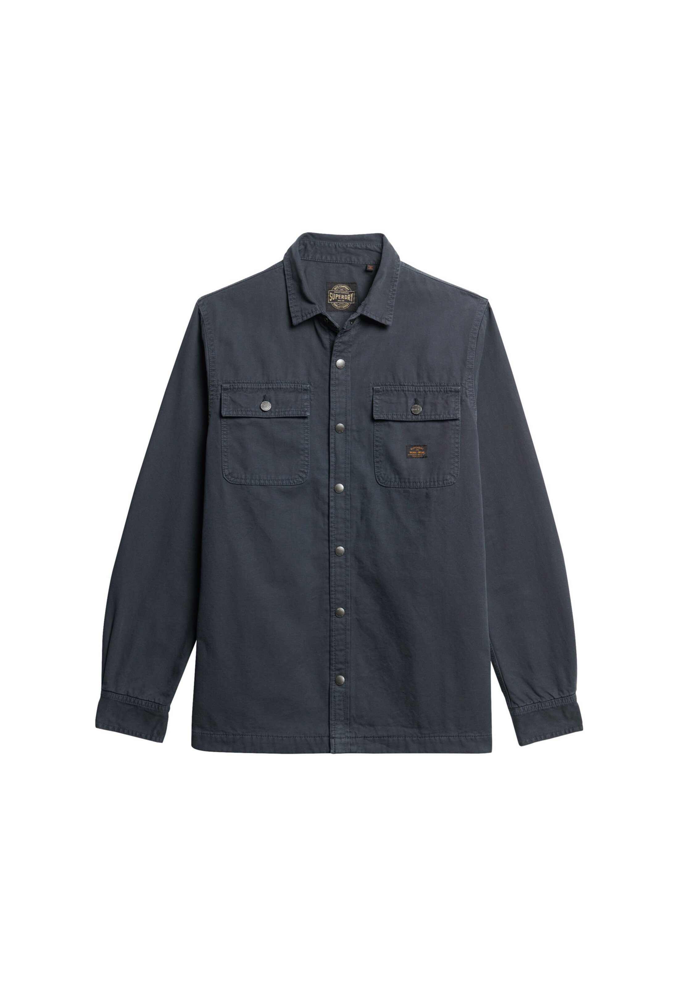 Superdry Regular fit Tussenjas in Blauw: voorkant