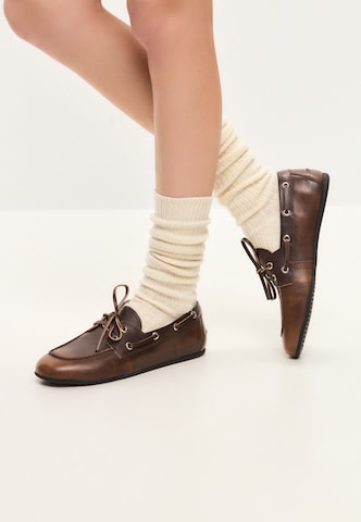 CESARE GASPARI Moccasin in Brown