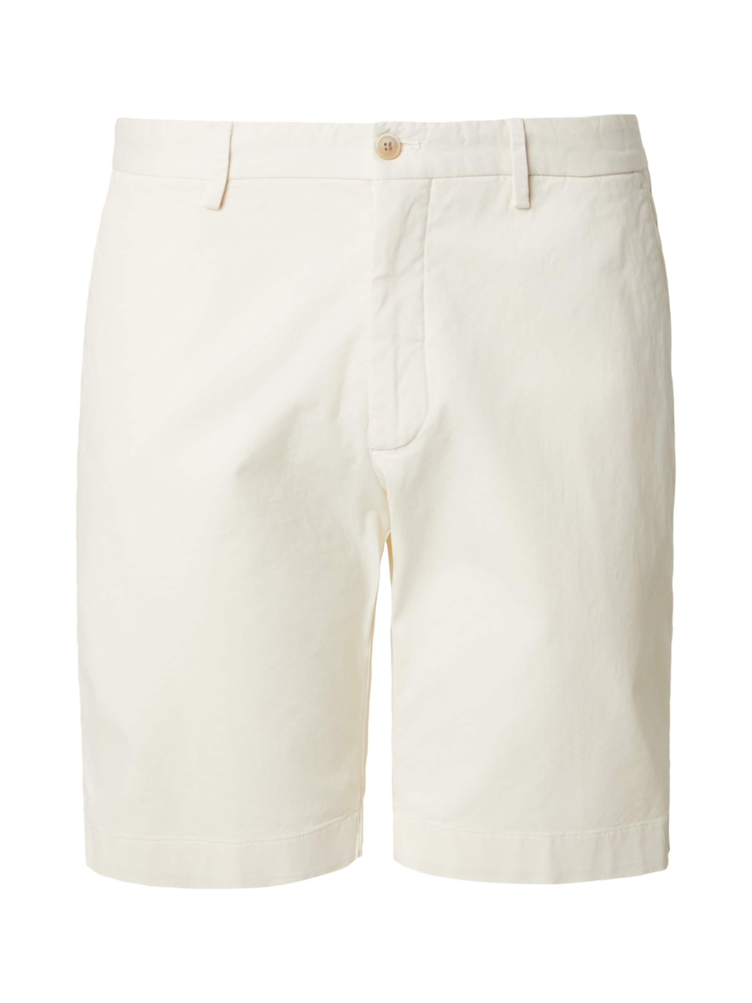 Hackett London Regular Chino trousers in White: front