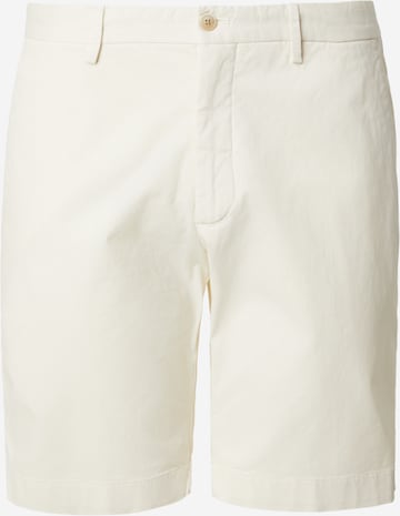 balta Hackett London Standartinis „Chino“ stiliaus kelnės: priekis