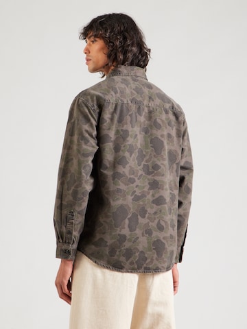Carhartt WIP Comfort fit Overhemd 'Duck' in Groen