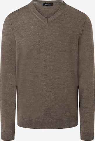 MAERZ Muenchen Sweater in Brown: front