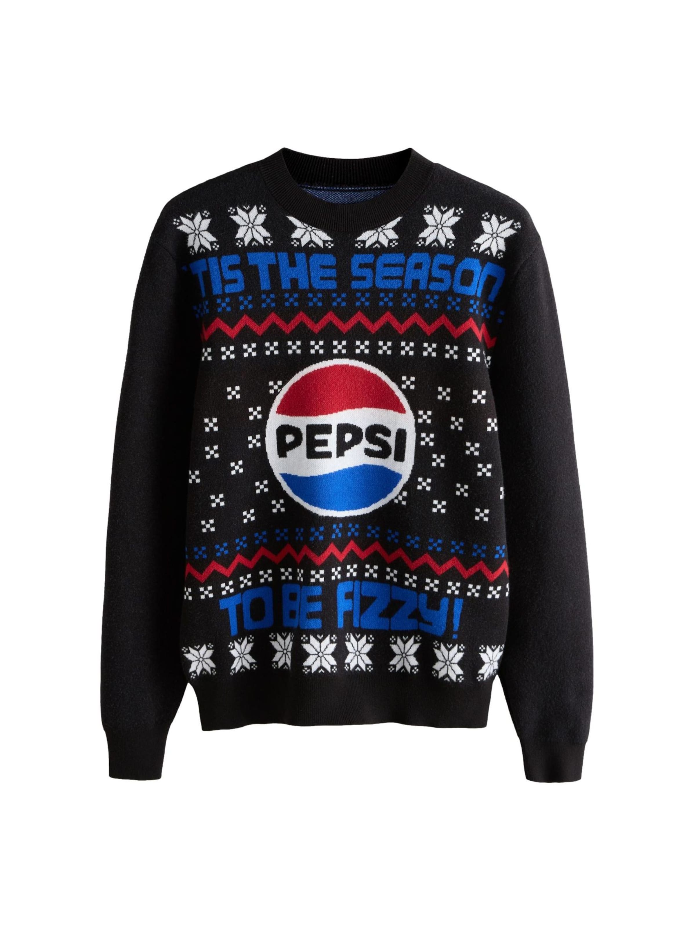 Next Pullover 'Pepsi' in Schwarz: Vorderseite