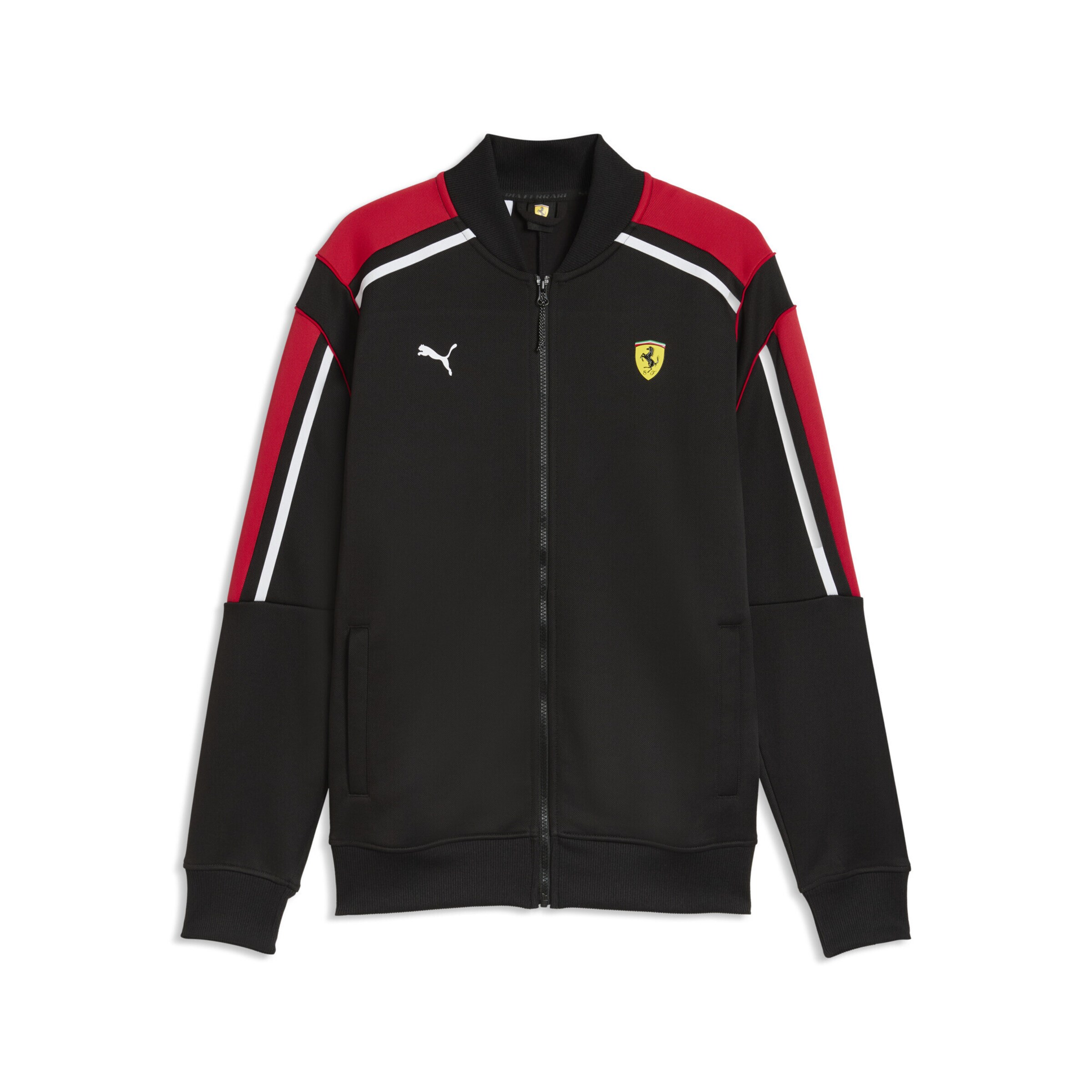 PUMA Sports jacket 'Scuderia Ferrari MT7 ' in Black: front