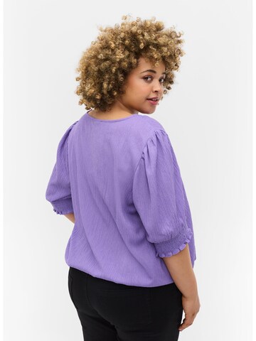 Zizzi Blouse in Purple