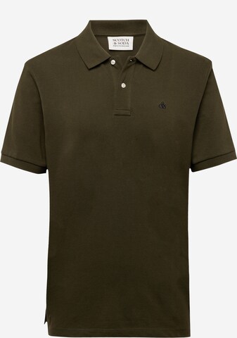 SCOTCH & SODA Poloshirt 'Essentials' in Grün: predná strana