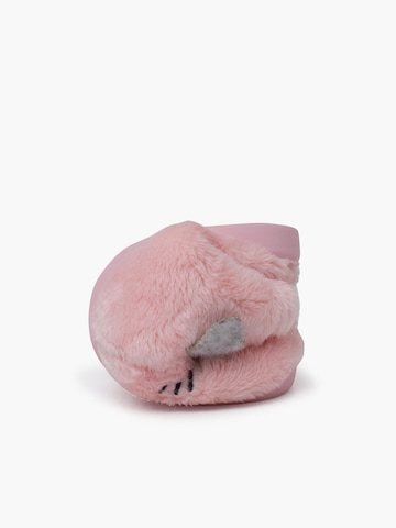Pantoufle Pisamonas en rose