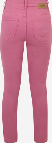 Noisy May Petite Slimfit Jeans 'CALLIE' i rosa