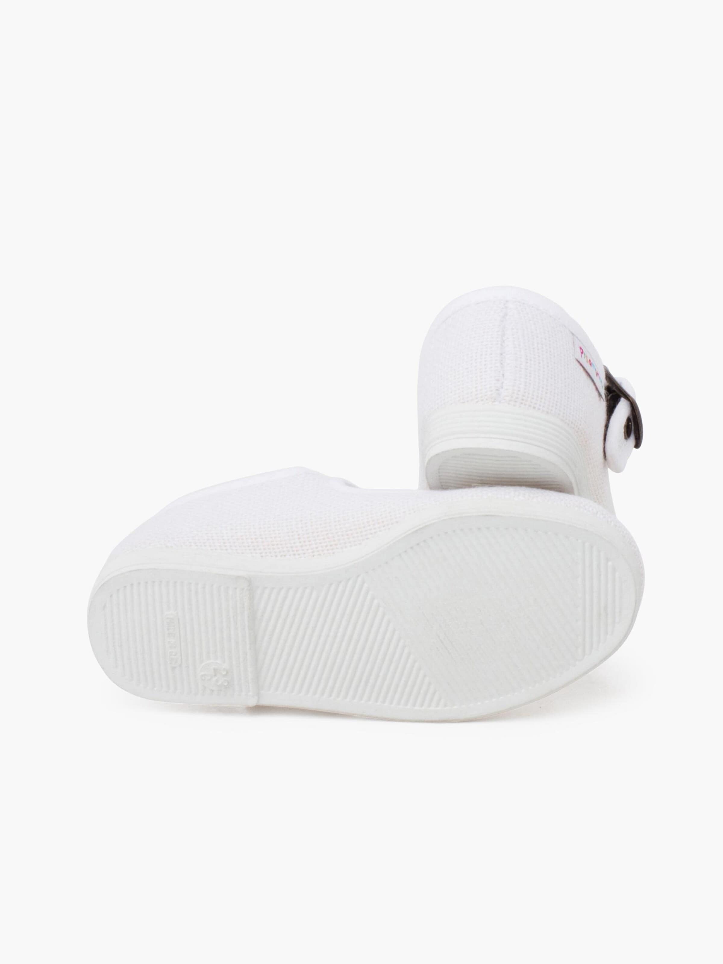 Ballerines Pisamonas en blanc