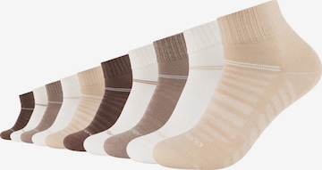 camano Sports socks in Beige: front