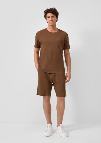 T-Shirt s.Oliver en marron : devant