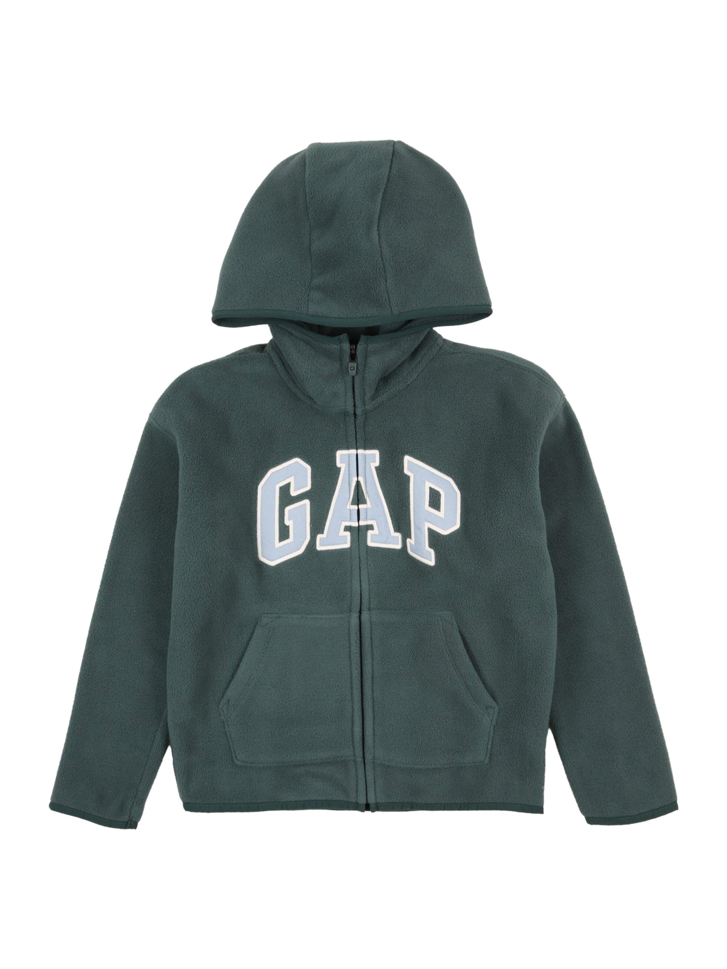GAP Fleece jas 'PRO' in Groen: voorkant