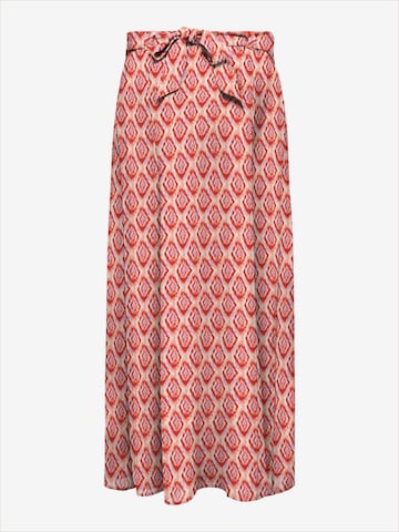 Only Maternity Rock 'OLMVIC' in Rot: Vorderseite