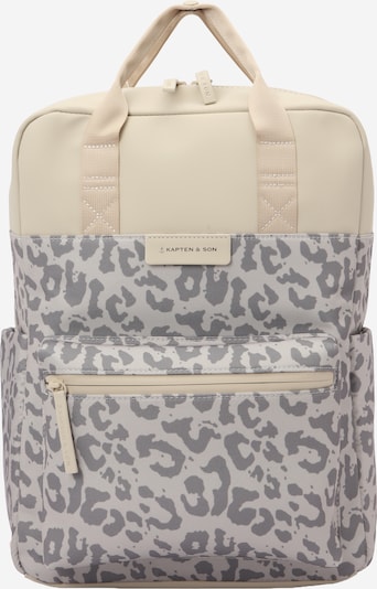 Kapten & Son Ruksak 'Bergen Pro' u bež / siva / tamo siva, Pregled proizvoda