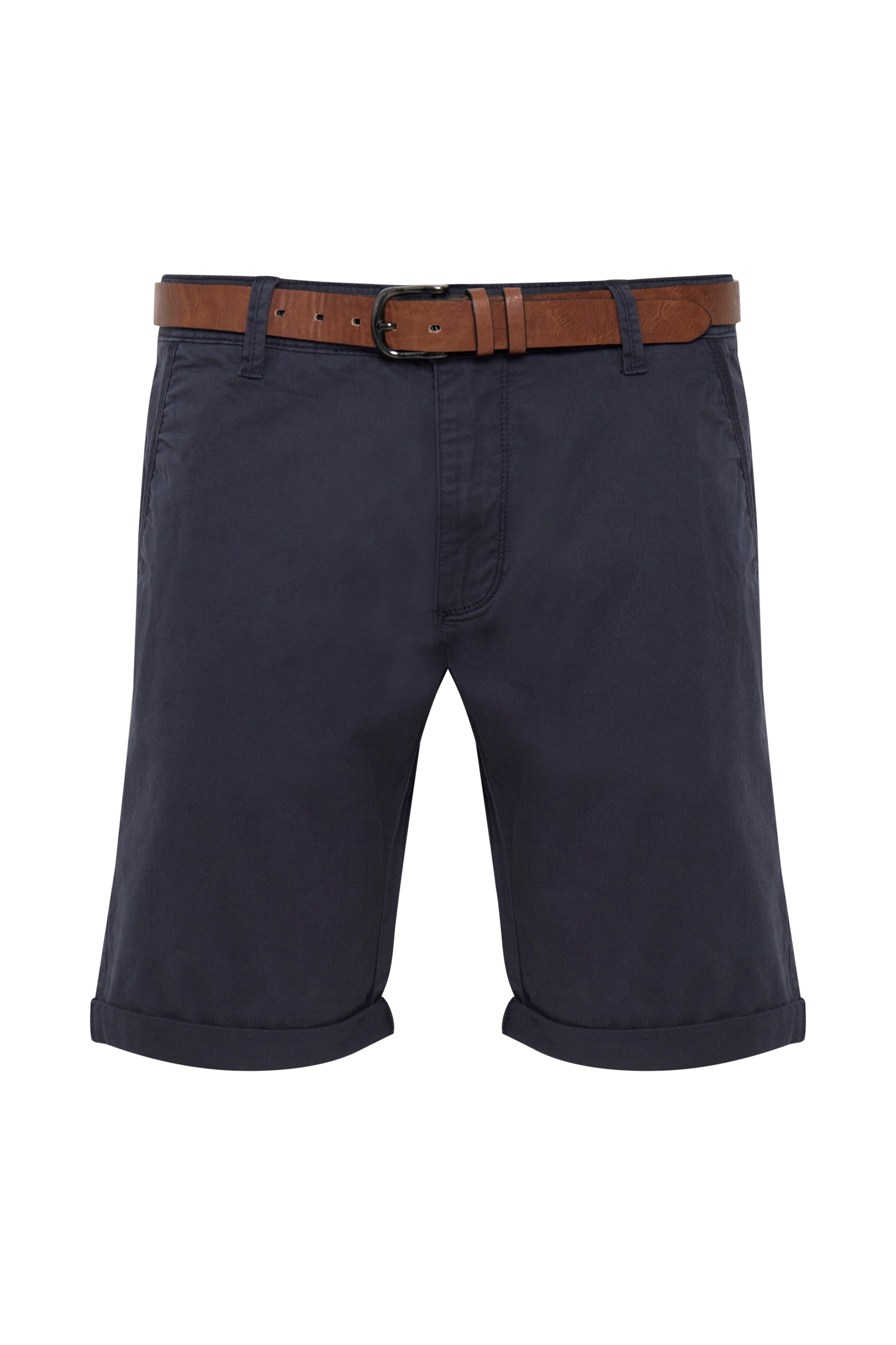 INDICODE JEANS Regular Chino trousers 'Tenefa' in Blue: front