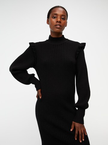 OBJECT Knitted dress 'Diva' in Black