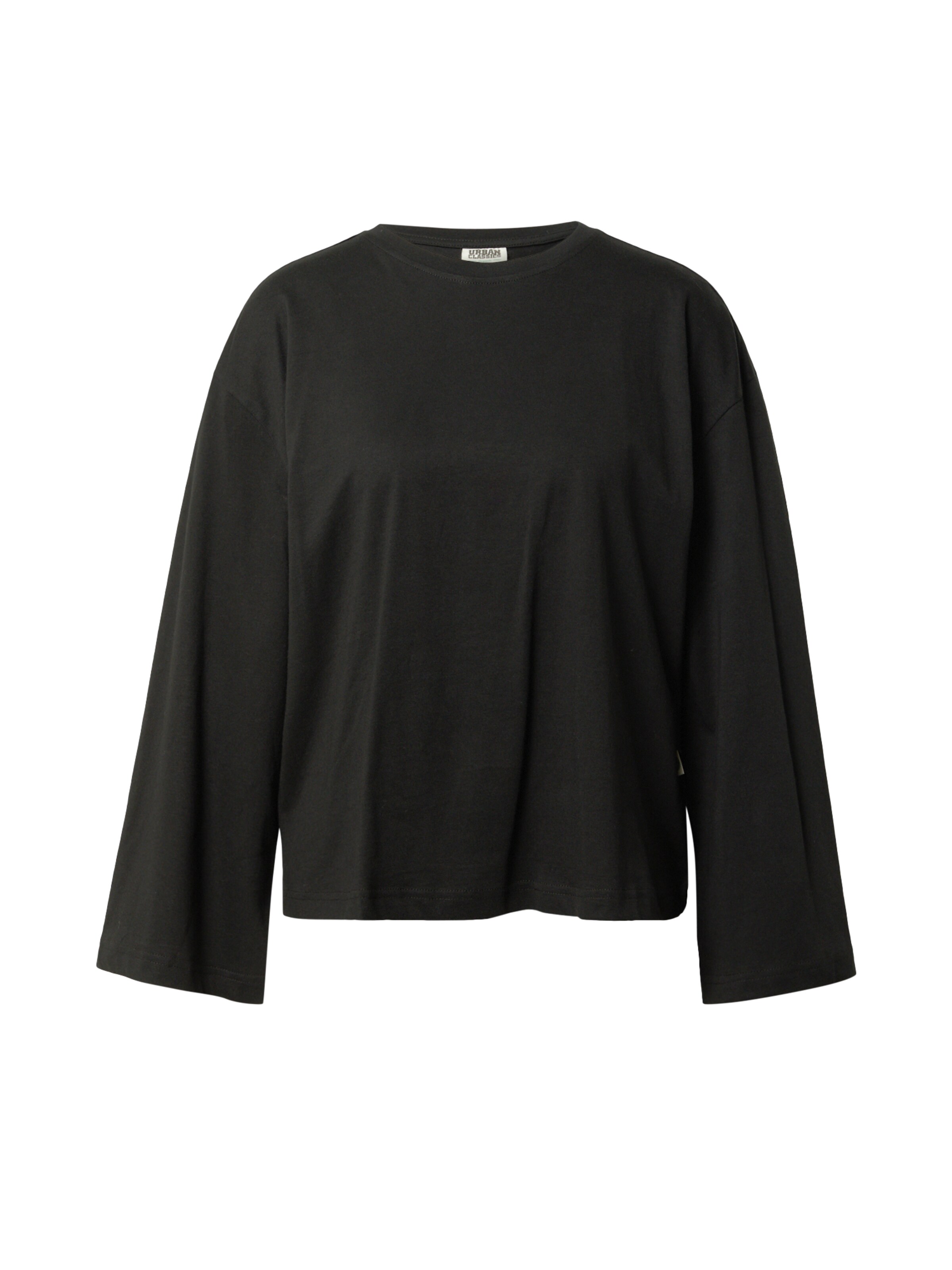 Urban Classics Regular Shirt in Black: front