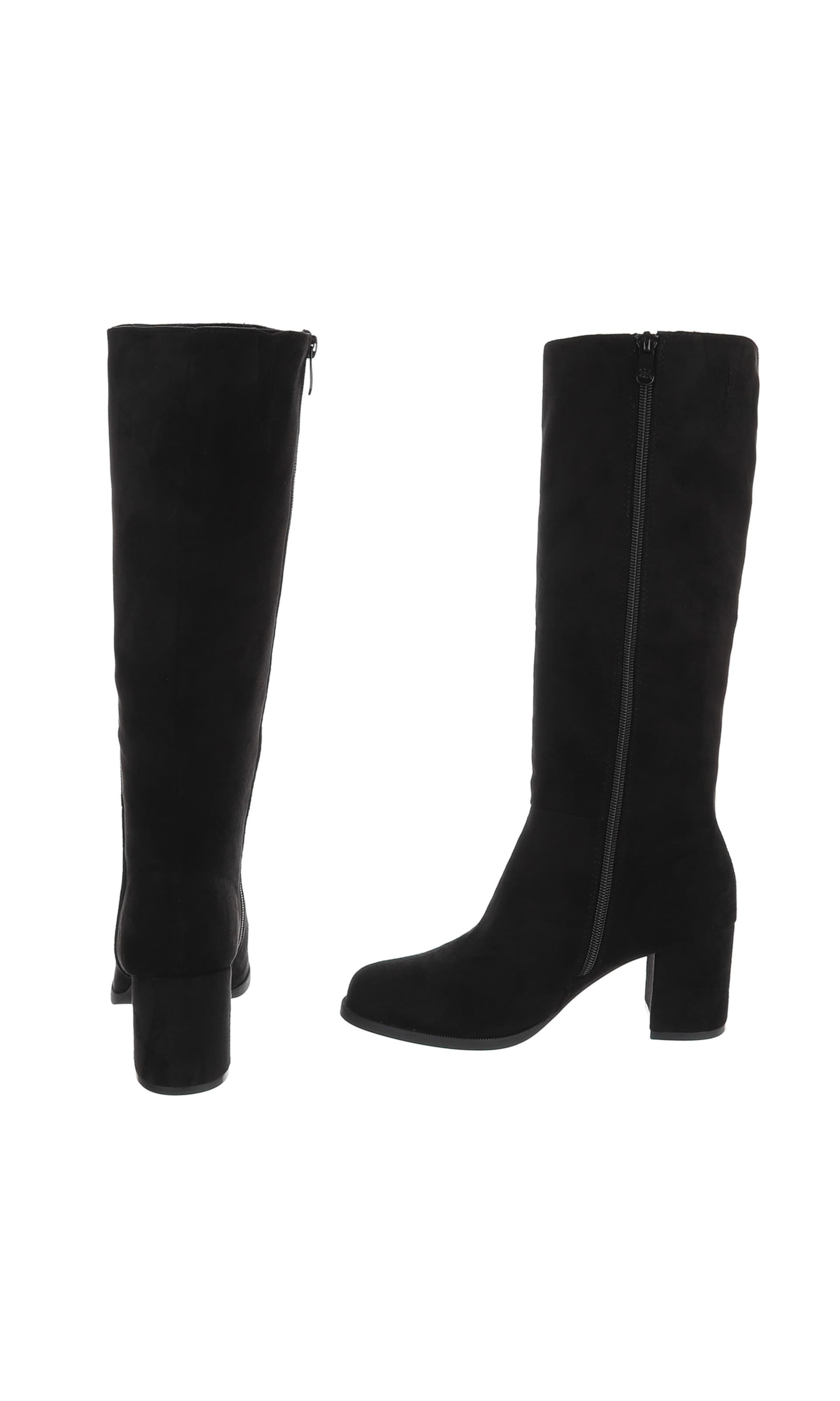 Ital-Design Stiefel in Schwarz