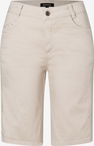 MORE & MORE Regular Pants in Beige: front