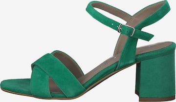 TAMARIS - Sandalias con hebilla en verde