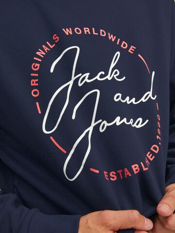 JACK & JONES Sweatshirt 'Jerry' in Blau