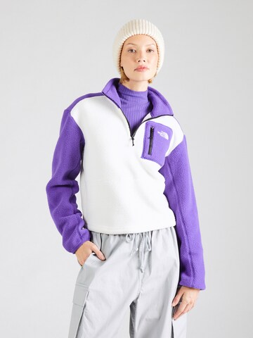 THE NORTH FACE - Jersey deportivo 'YUMIORI' en lila: frente