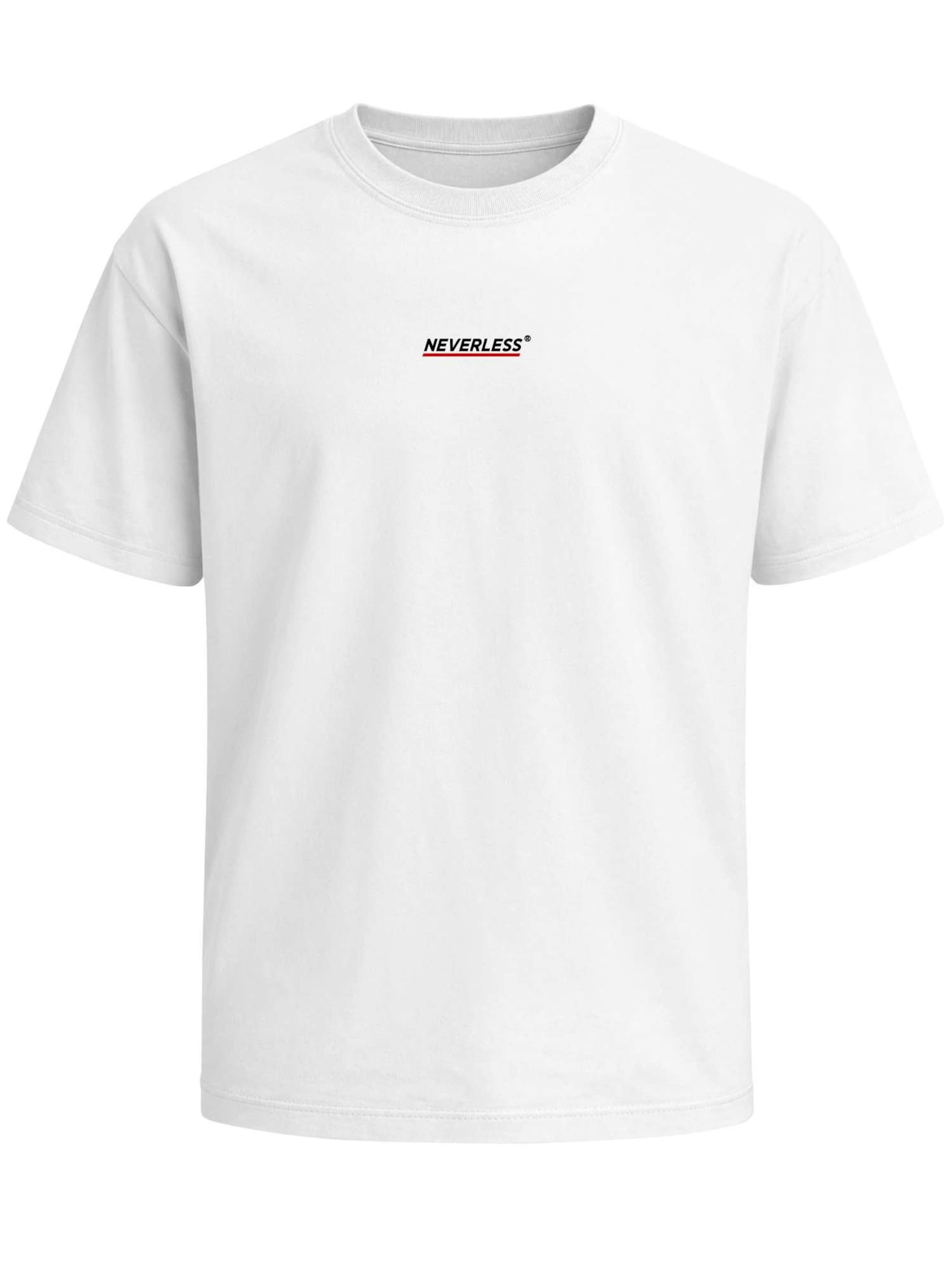 Neverless Shirt 'Tokyo Drift' in White