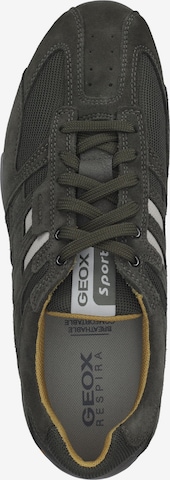 Sneaker bassa 'Uomo Snake' di GEOX in verde