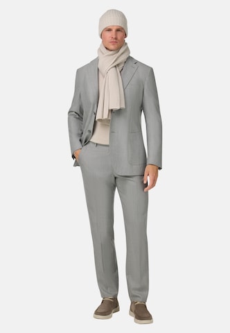 Boggi Milano Regular Suit 'Herringbone' in Grey