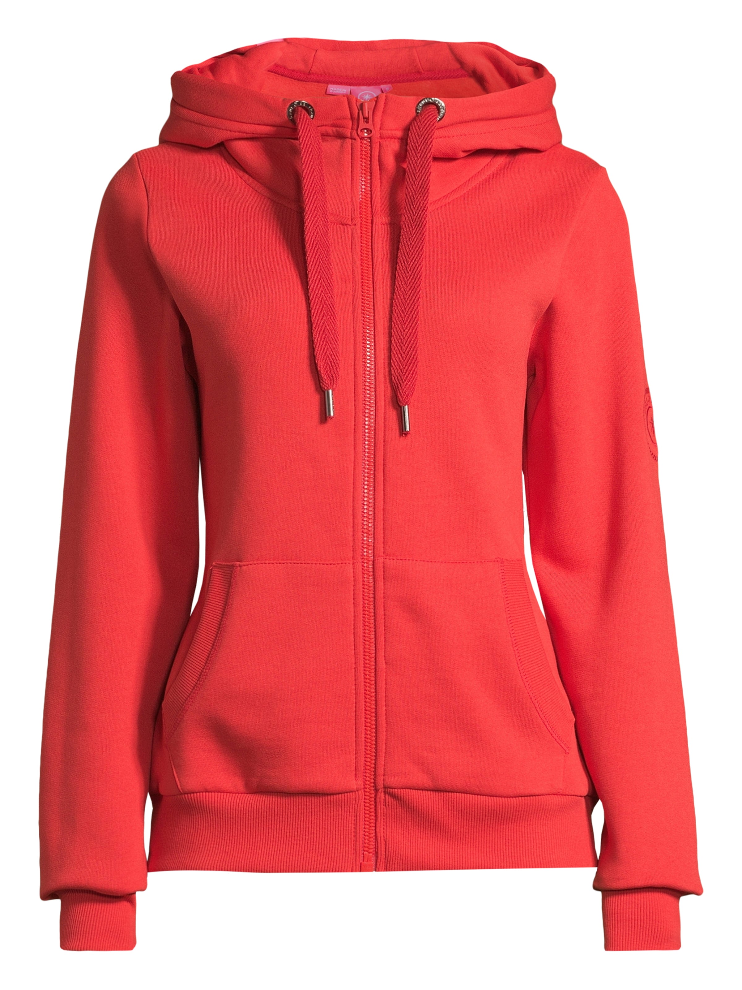 salzhaut Sweatjacke 'Sööte' in Rot: Vorderseite