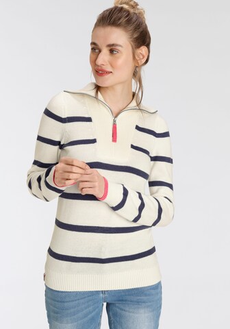 KangaROOS Sweater in Beige