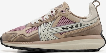 Kaotiko Sneakers laag 'Detroit Tech' in Grijs: voorkant